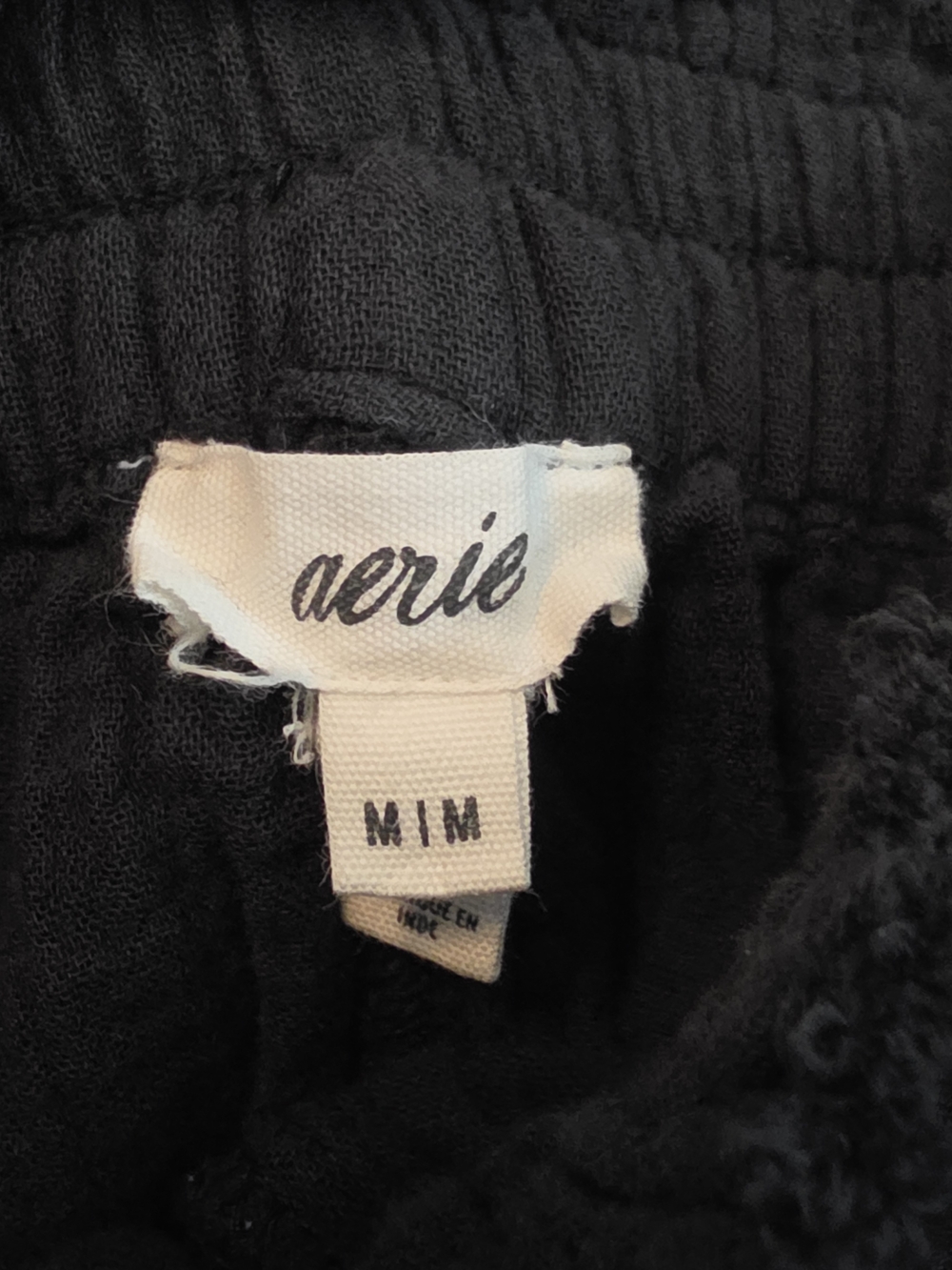 aerie Gauzy High Waisted Shorts Lightweight 100% Cotton Womens Medium - Picture 8 of 9
